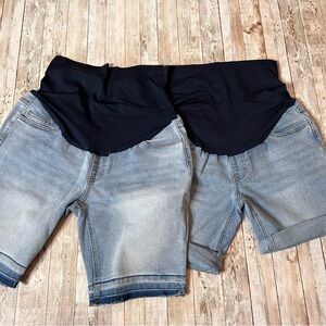 💙Time & Tru maternity shorts